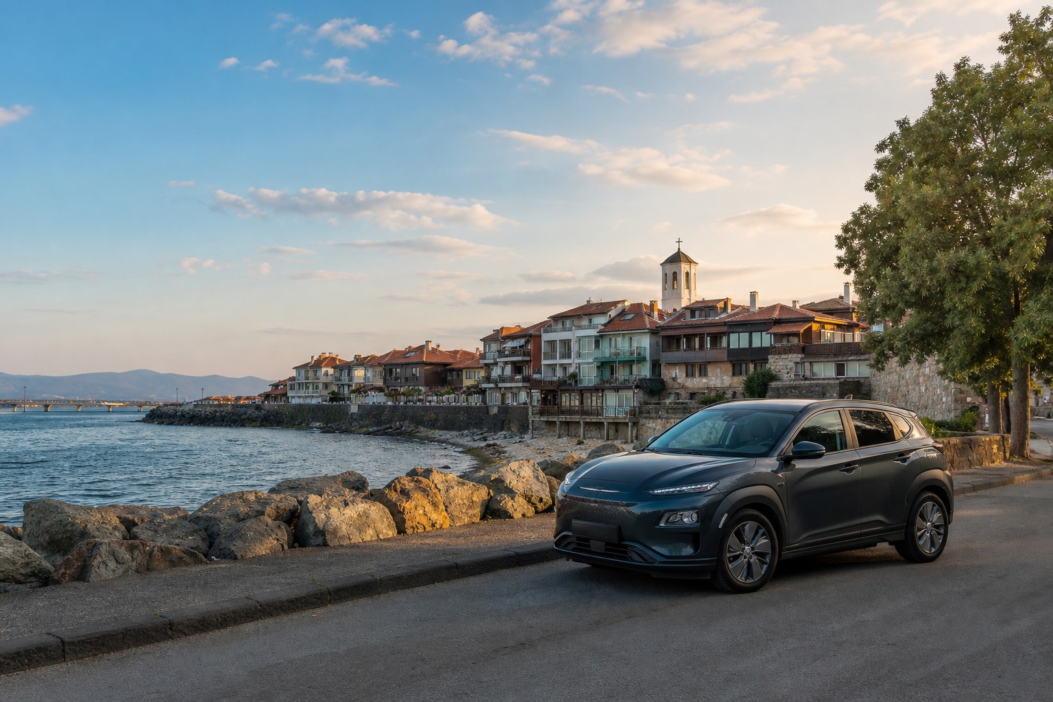 auto k pronájmu v Pomorie pro Staré město a Muzeum soli